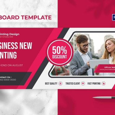 Outdoor Billboard Corporate Identity 190777