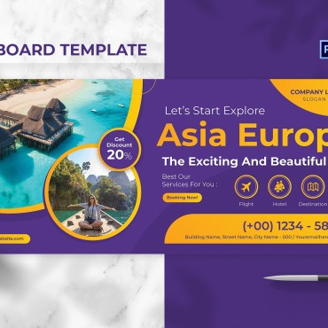 Outdoor Billboard Corporate Identity 190778