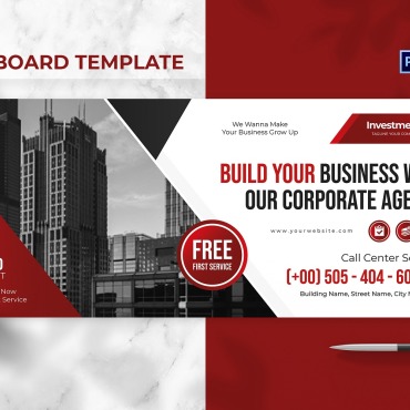 Outdoor Billboard Corporate Identity 190785