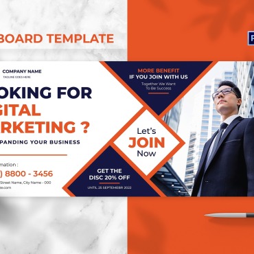 Outdoor Billboard Corporate Identity 190786