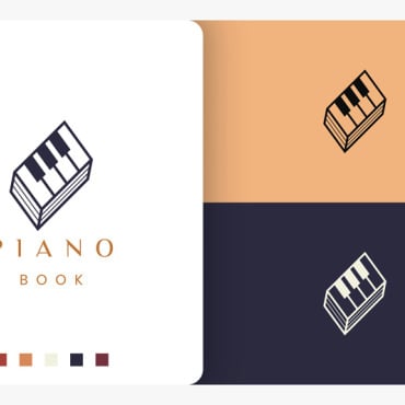 Book Music Logo Templates 190877