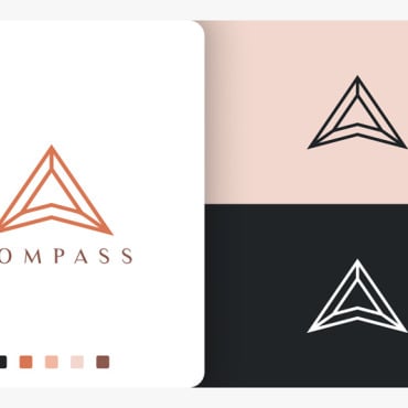 Direction Pointer Logo Templates 190884