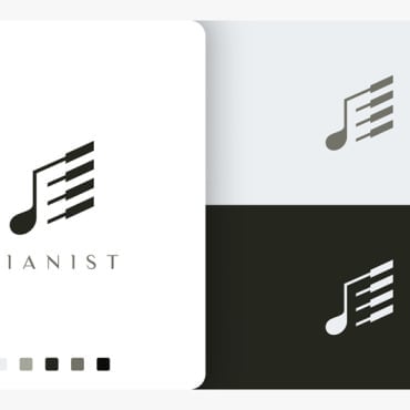 Music Studio Logo Templates 190889