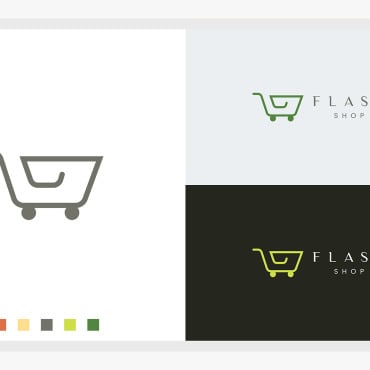 Cart Market Logo Templates 190915