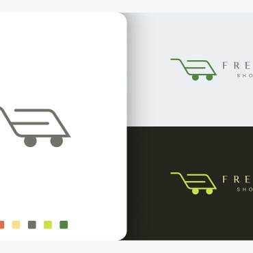 Cart Market Logo Templates 190916