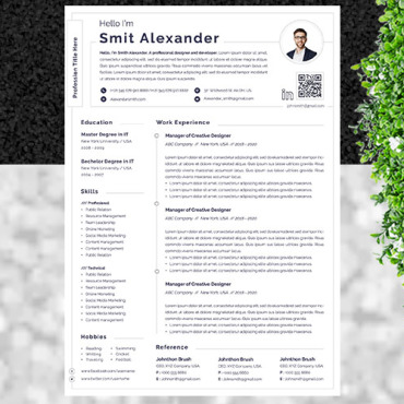 Page3 Pagea4cleancvdesignelegantelegant  190975