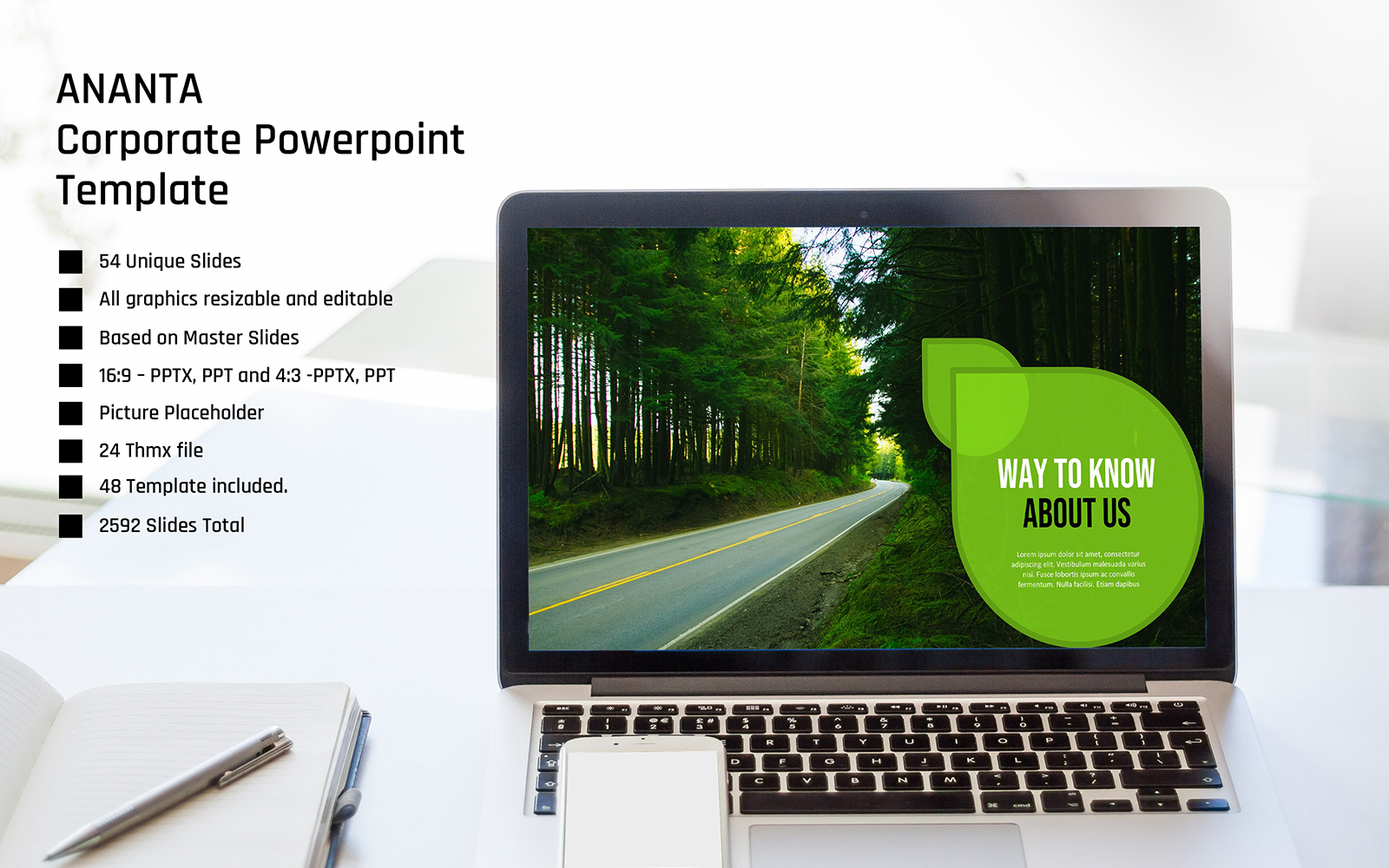 ANANTA | Corporate Powerpoint Template