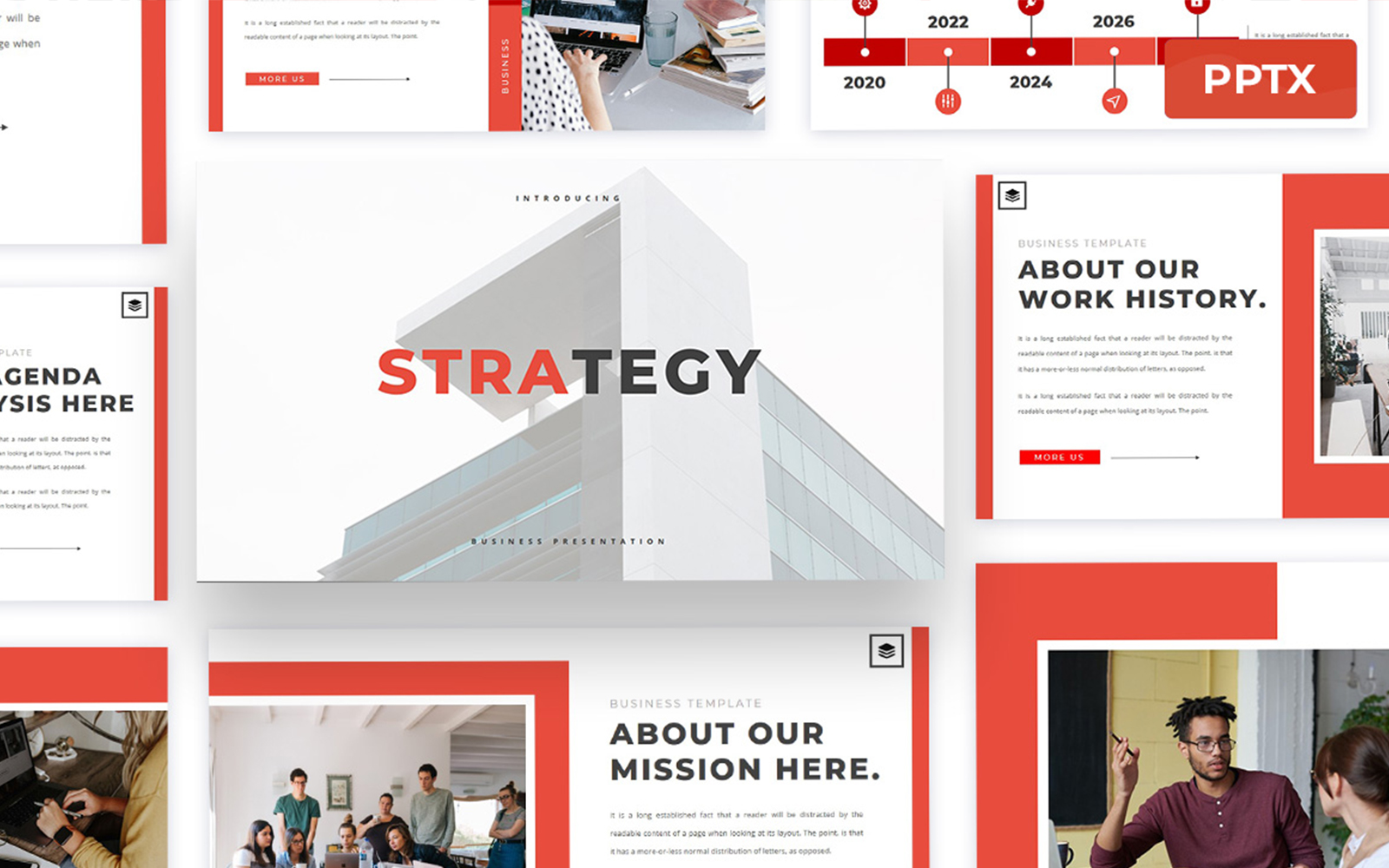 Strategy - Powerpoint Presentation Template