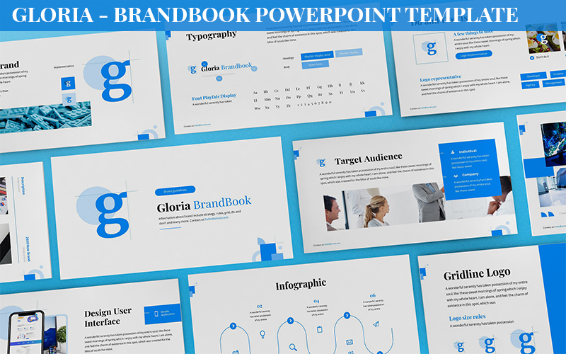 Gloria - Brandbook Powerpoint Template