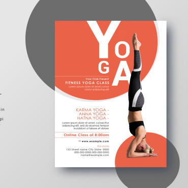 Flyer Yoga Corporate Identity 191067