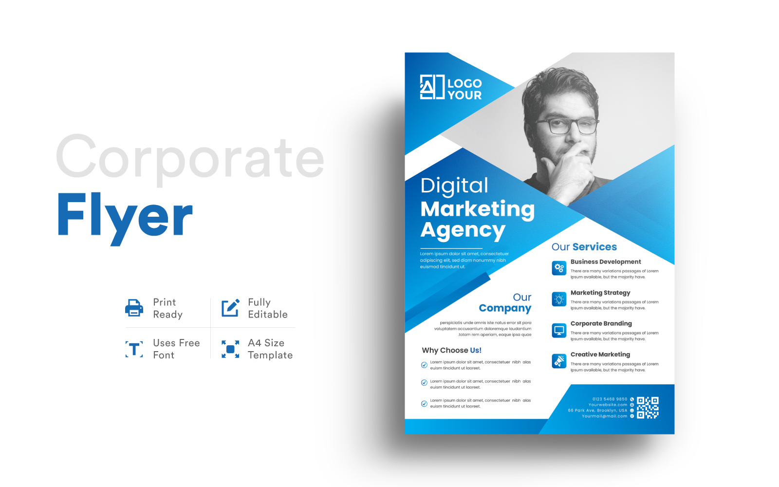 Creative Corporate Flyer Template