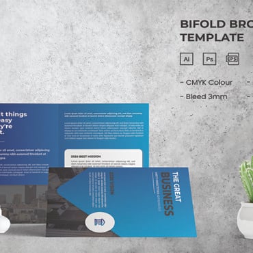 Trifold Flyer Corporate Identity 191377