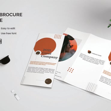 Trifold Flyer Corporate Identity 191380