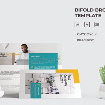 Trifold Flyer Corporate Identity 191384