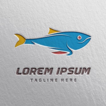 Color Fishing Logo Templates 191399