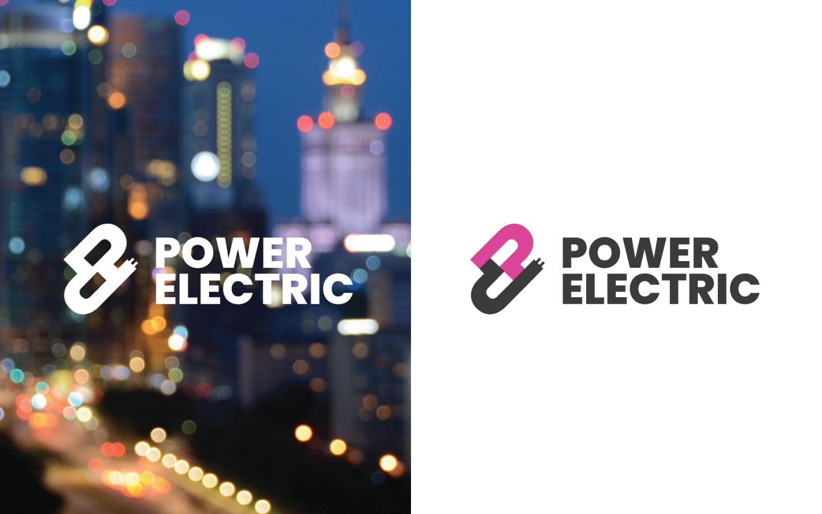 Electric Power Logo Template