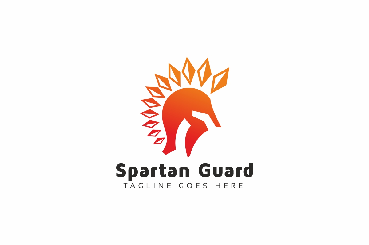 Spartan Guard Logo Template