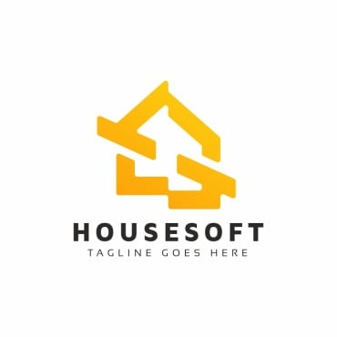 Planhutinnovationitmansionmobileproperty  Logo Templates 191541