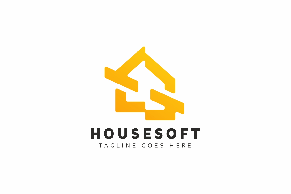 House Software Logo Template