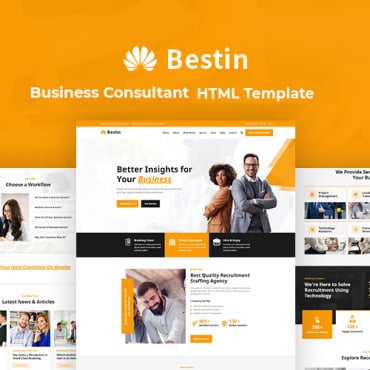 Consulting Creative Responsive Website Templates 191586