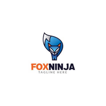Ninja Fox Logo Templates 191632