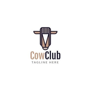 Cow Logo Logo Templates 191636