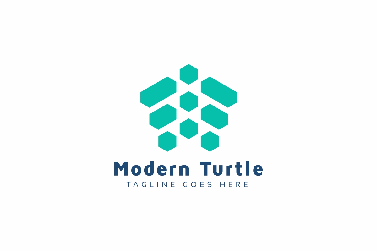 Modern Turtle Logo Template