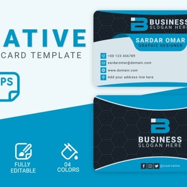 Cards Templates Corporate Identity 191719