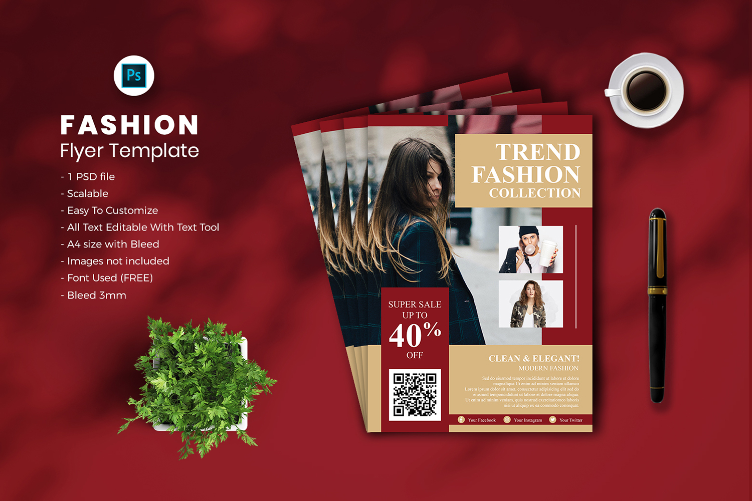 Fashion Flyer Template vol.33