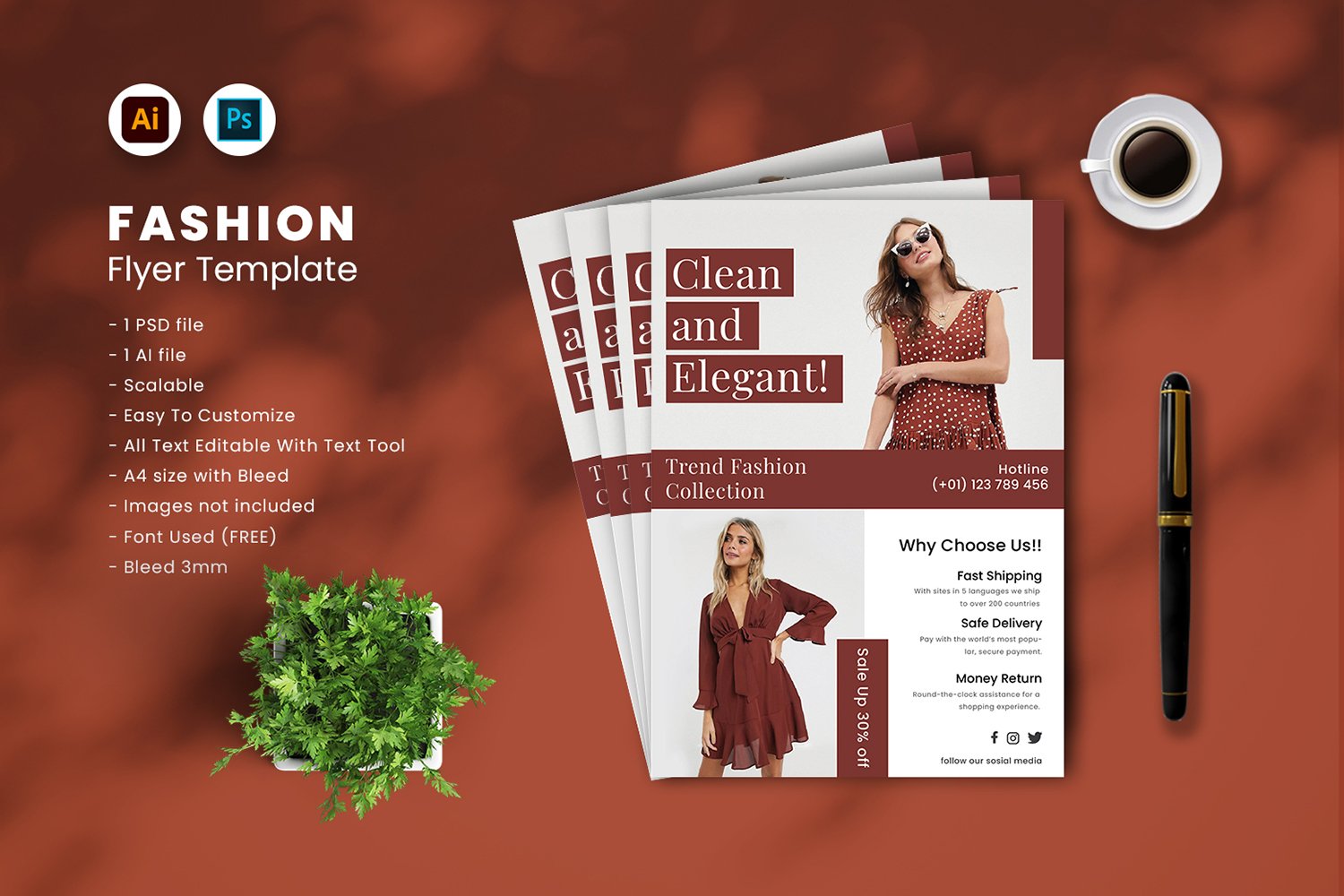 Fashion Flyer Template vol.35