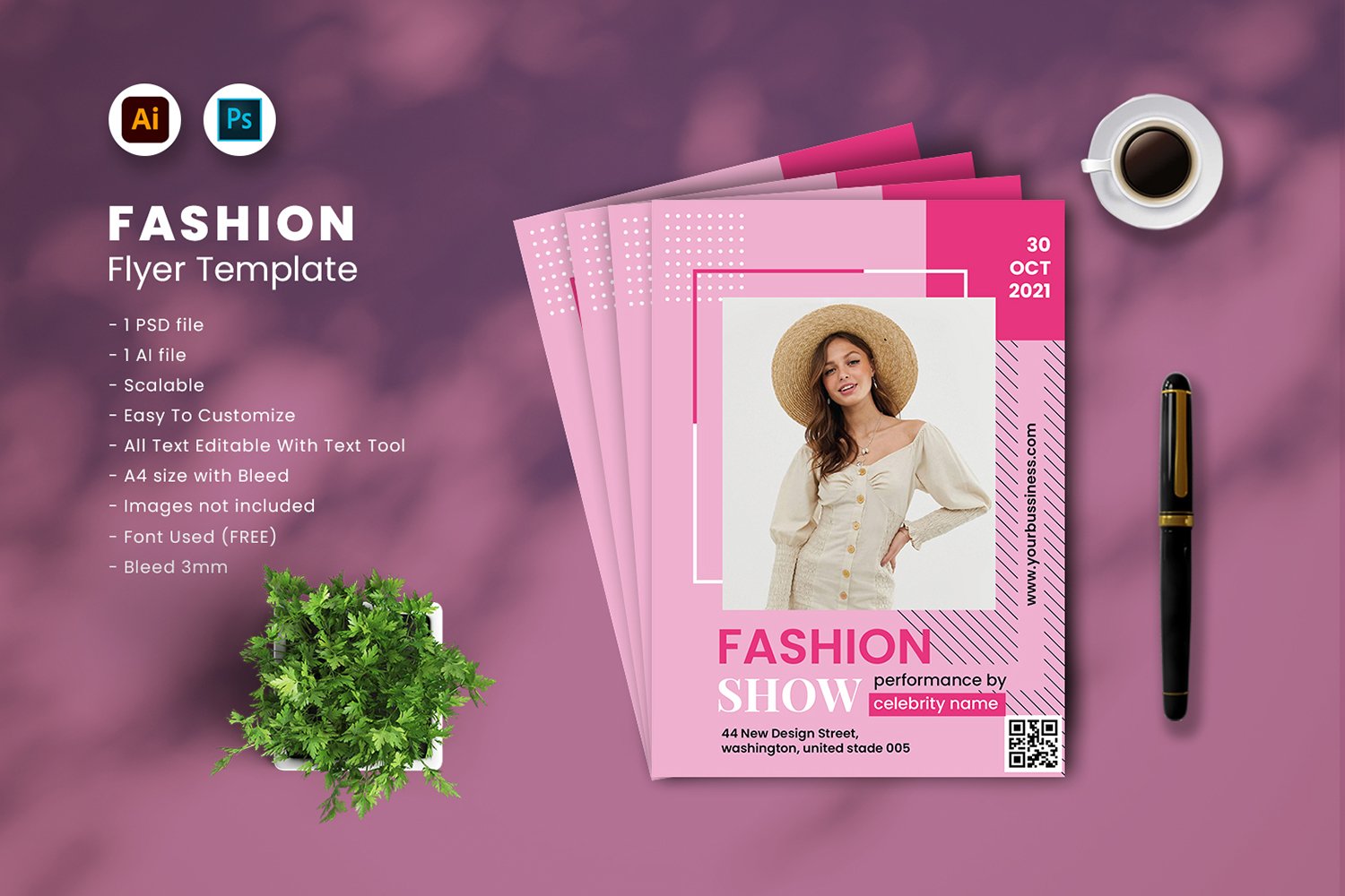 Fashion Flyer Template vol.44