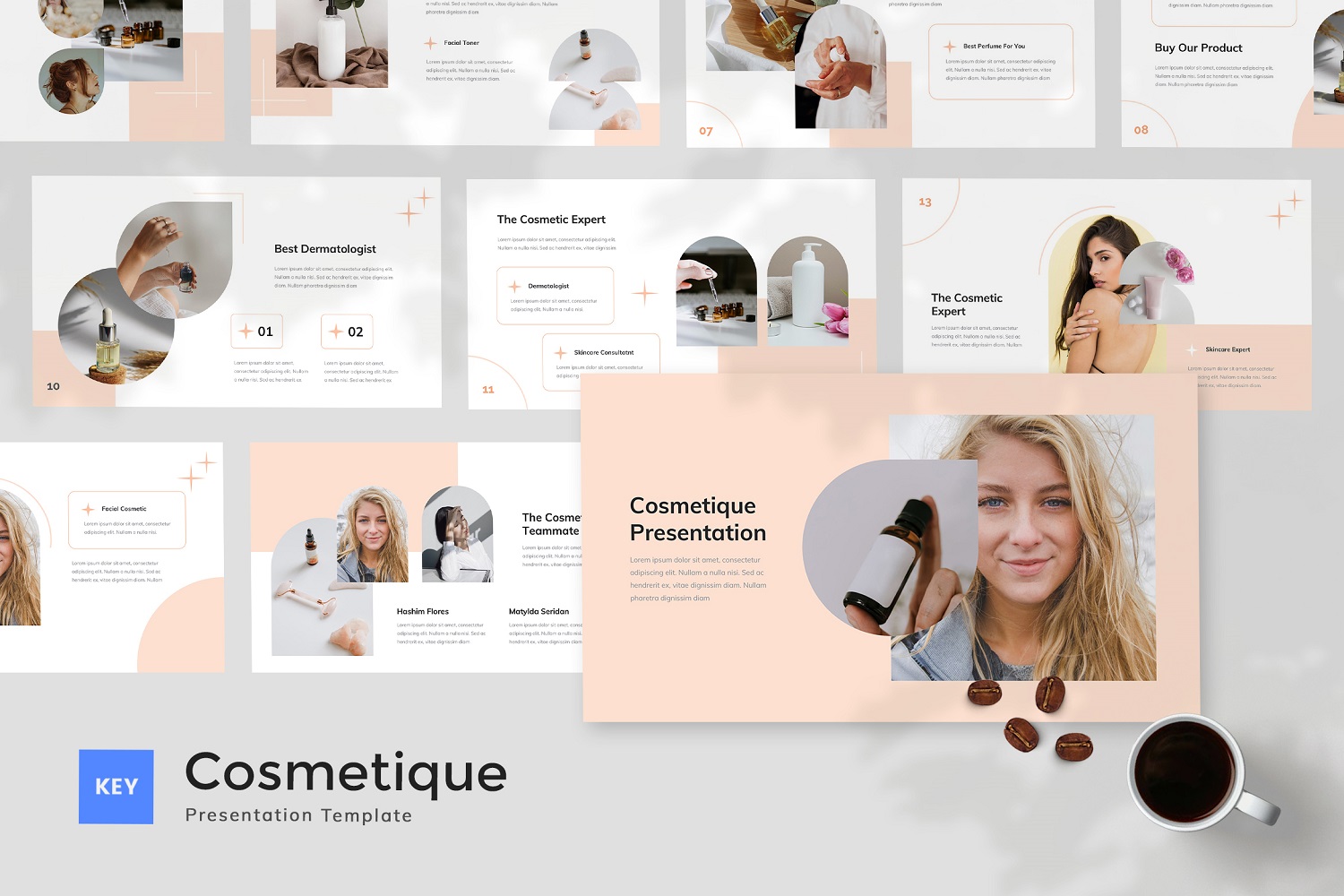 Cosmetique - Cosmetic Keynote Template