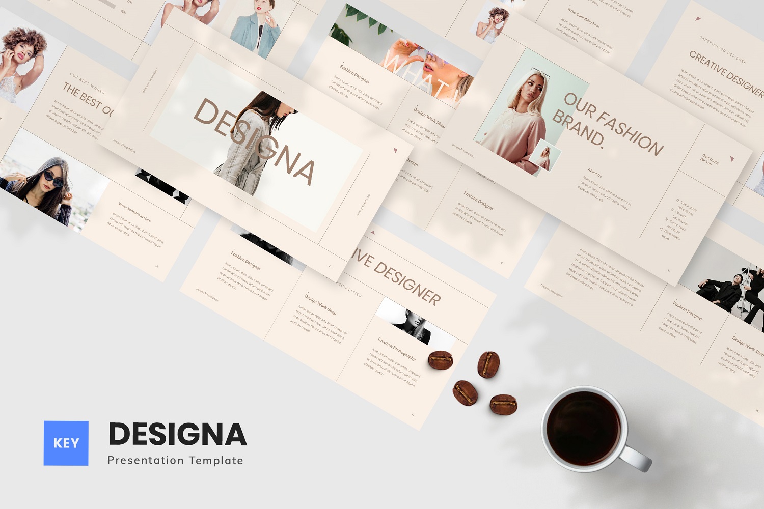 Designa - Fashion Keynote Template