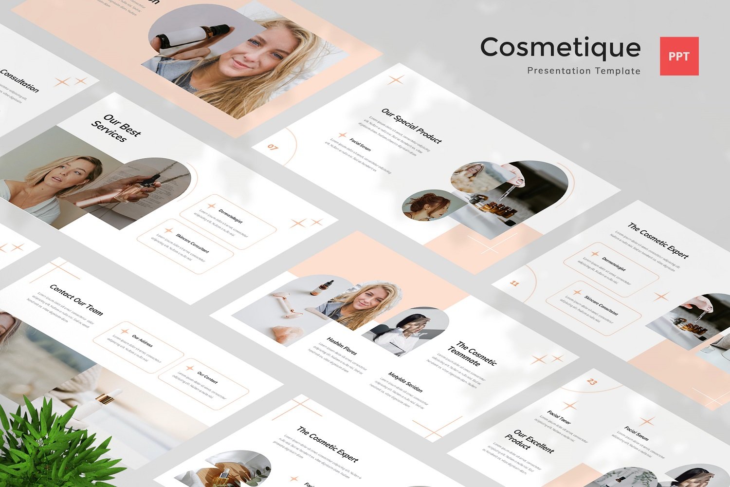 Cosmetique - Cosmetic Powerpoint Template