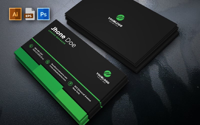 Multipurpose Business Card | Volume: 07 - Corporate Identity Template