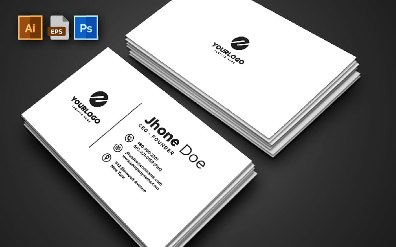 Multipurpose Business Card | Volume: 08 - Corporate Identity Template