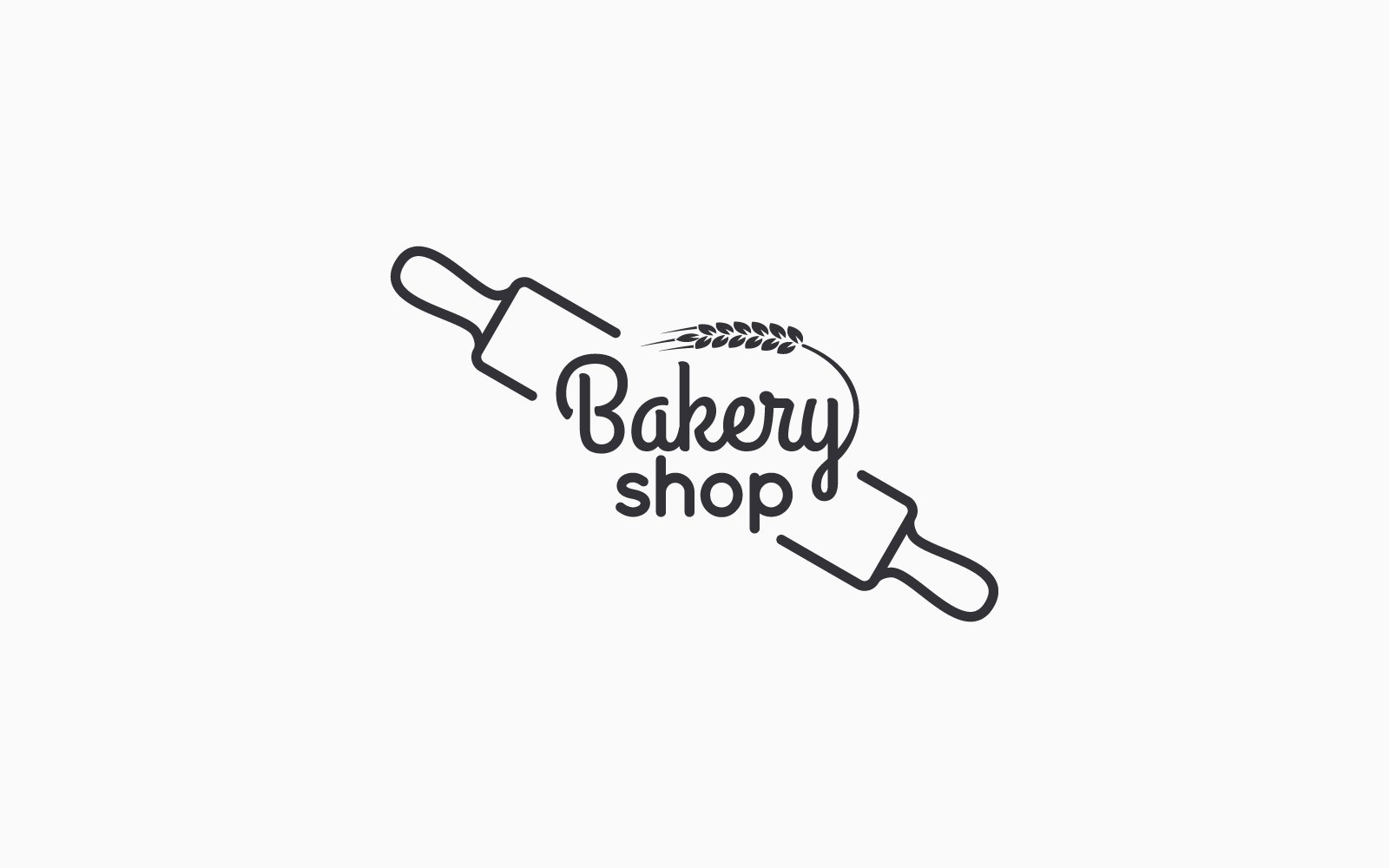 Bakery Shop Logo. Bakery Wheat.