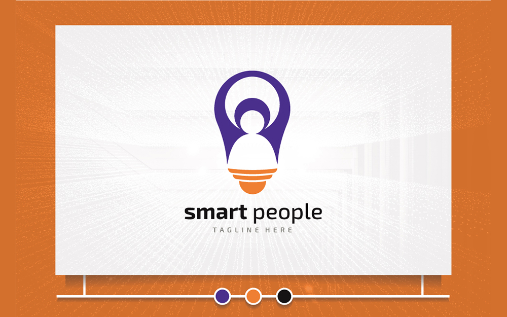 Smart People - Creative Idea Logo Design