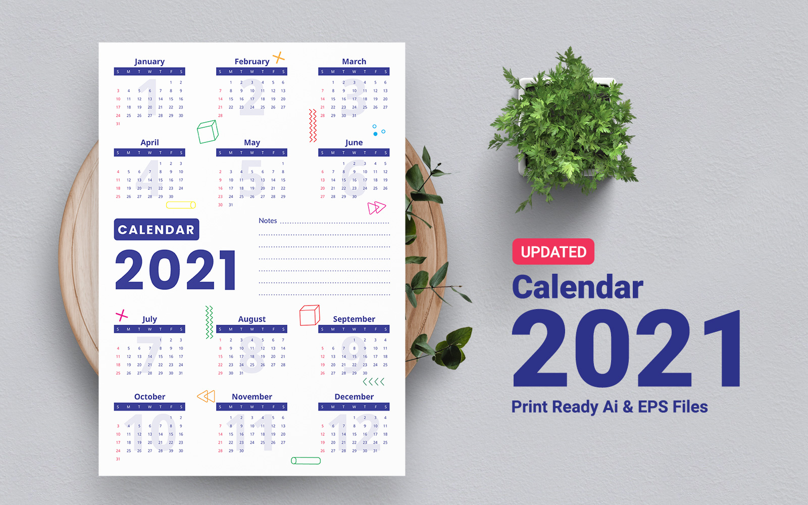Quality And Creative Calendar 2021 Planner