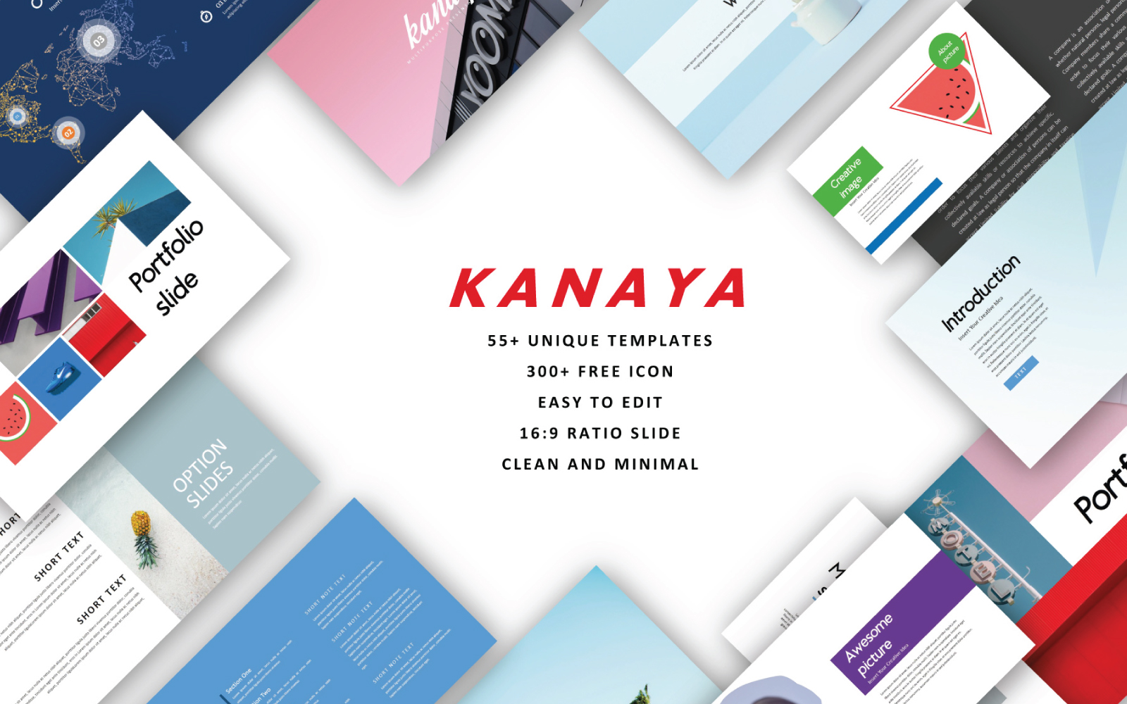 Kanaya - Google Slide Template