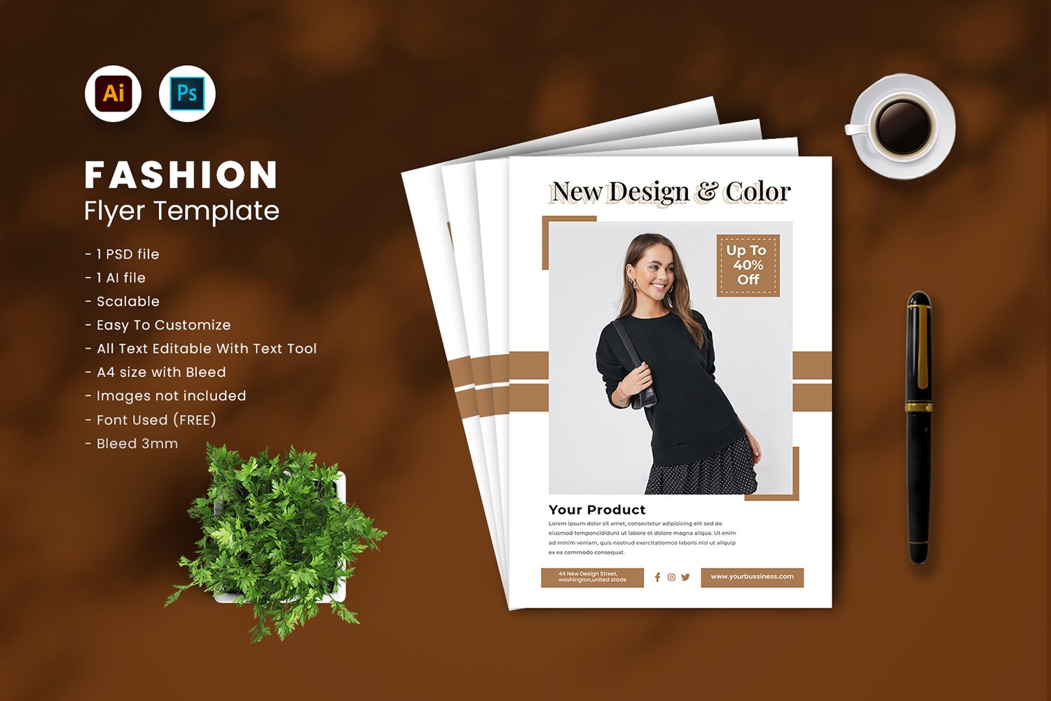 Fashion Flyer Template vol.47