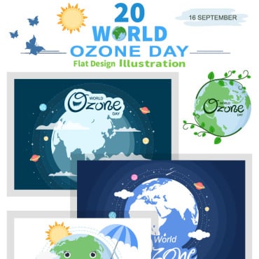 World Global Illustrations Templates 192719