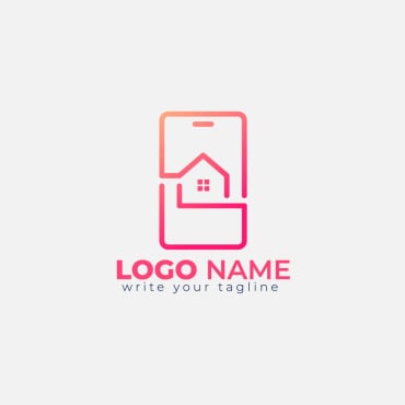 Minimal Home Logo Templates 192743