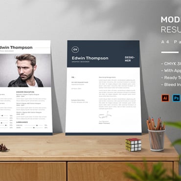 Business Work Resume Templates 192819