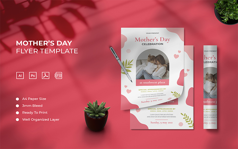 Mother's Day - Flyer Template