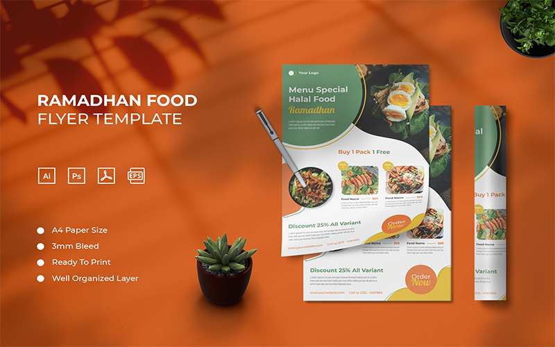 Ramadhan Food - Flyer Template