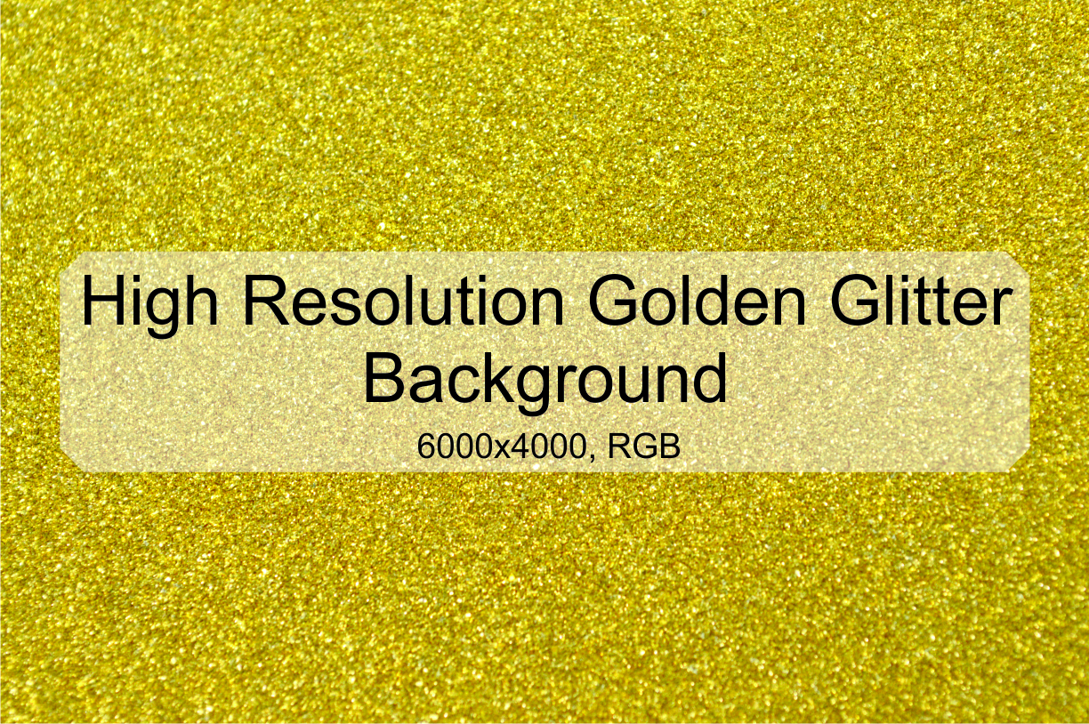 Golden Glitter Background