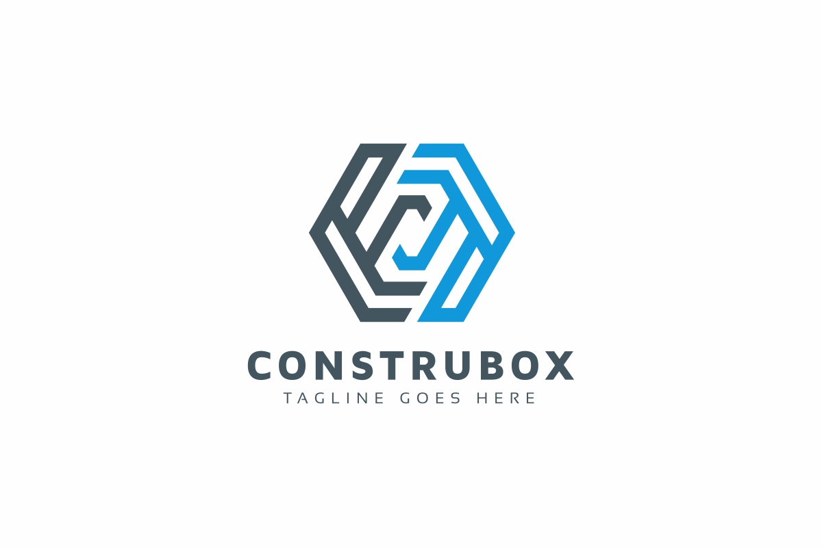 Construction Box Logo Template