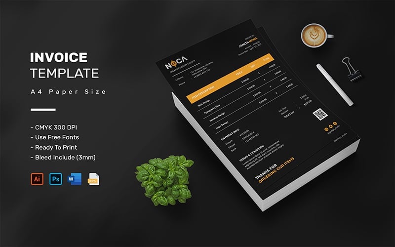 Noca lo - Invoice Template