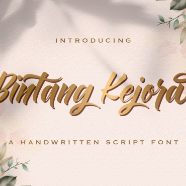 Script Calligraphy Fonts 193196